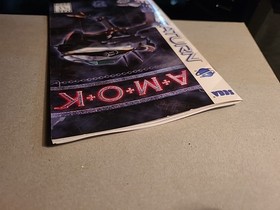 AMOK Sega Saturn Case & Manual Only