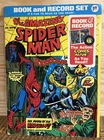 Marvel Book & Record Set: The Amazing Spider Man, The Mark Of The Man-Wolf !!