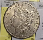 NICE 1902 S Morgan Silver Dollar Us Coin San Francisco Mint Au+