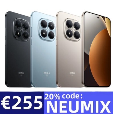 Xiaomi Redmi Note 15 Pro 5G Handy 8+256GB 6,83'' 20MP 6580mAh 45W NFC EU
