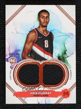 2023-24 Topps Motif Rookie Dual Relics Cadmium Orange 20/25 Kris Murray 1o88