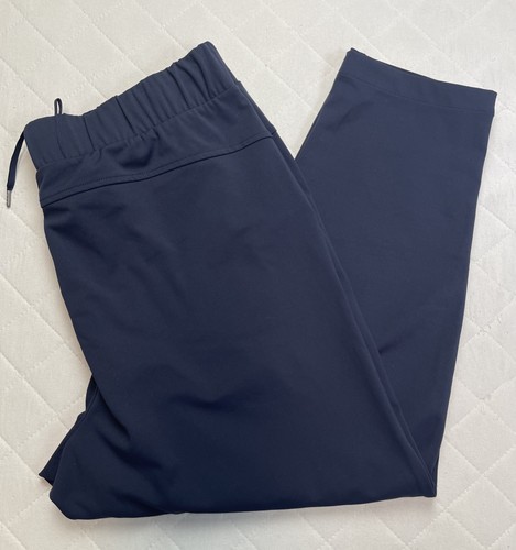T by Talbots Hose Damen XLP dunkelblau Stretch Pull On Knöchel sportlich Lounge