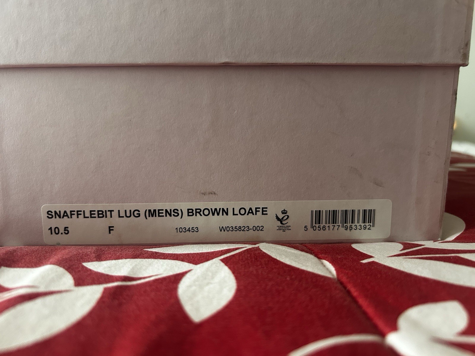 F.E.Castleberry Brown Leather Snaffle Bit Lug Loa… - image 5