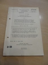 Original DDR MdI Ordnung 145/83 Untersuchung und Bearbeitung von Straftaten 1983