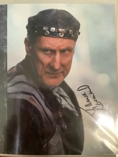 STAR TREK JAMES CROMWELL AUTO PHOTO WITH CERT. ZEFRAM COCHRANE STARBASE 21 AUTO