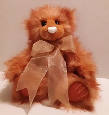 Honeycomb 10" Bear from the 2023 Charlie Bears Plush Collection Used