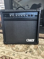 Crate GX-15R Guitar Combo Amplifier Solid State Practice Amp 15W Electric