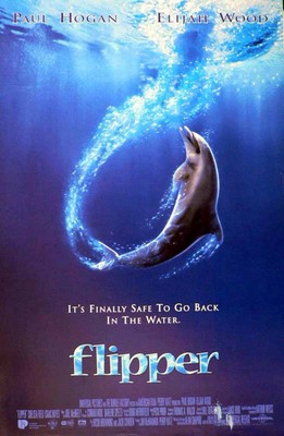 Flipper - Paul Hogan Filmposter gerollt A3 29x42 (1)