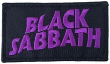 BLACK SABBATH - Wavy Logo - 5,4 x 9,6 cm - Pa...