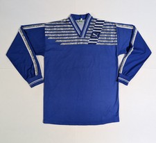 Puma Vintage 90s Soccer Jersey Blue #6 Size L Large Made In The Netherlands
