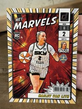 2025 Donruss WNBA Hailey Van Lith Net Marvels RC Rookie #24 Sky