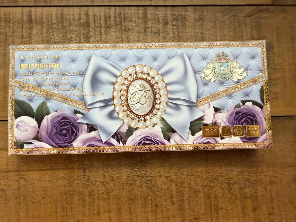 Pat McGrath Labs Bridgerton Divine Blush & Glow Trio Face Palette 0.37oz Italy - Image 2 of 4