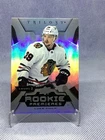23-24 UD Trilogy Rookie Premiers Level 2   62/699 LUKE PHILP BLACKHAWKS