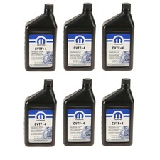 Mopar Cvtf4 Transmission Fluid Chrysler Jeep Dodge Cvt Case 6 Quarts Original