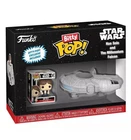 Funko Bitty Pop! Rides: Star Wars - Han Solo #321 and The Millennium Falcon