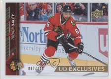 2015-16 Upper Deck UD Exclusives 67/100 Trevor Daley #294 8p9