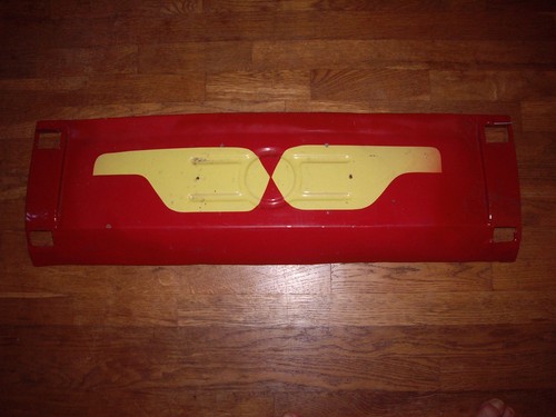 Porsche 911 912 Rear License Plate Panel 65-73 Rear Aluminum Racing