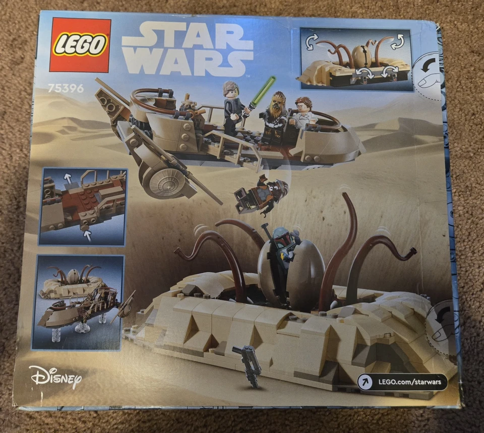LEGO Star Wars 75396 Return of The Jedi Desert Skiff & Sarlacc Pit Nuevo Precintado Foto 2 de 2