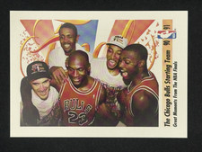 1991-92 Skybox - Michael Jordan, Scottie Pippen, Horace Grant #337 Bulls C246
