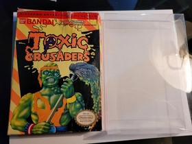 Toxic Crusaders NES BOX ONLY Authentic!