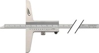Helios Preisser Tiefenmessschieber Din 862 300Mm Ger.Schiene 12X4Mm - 282505