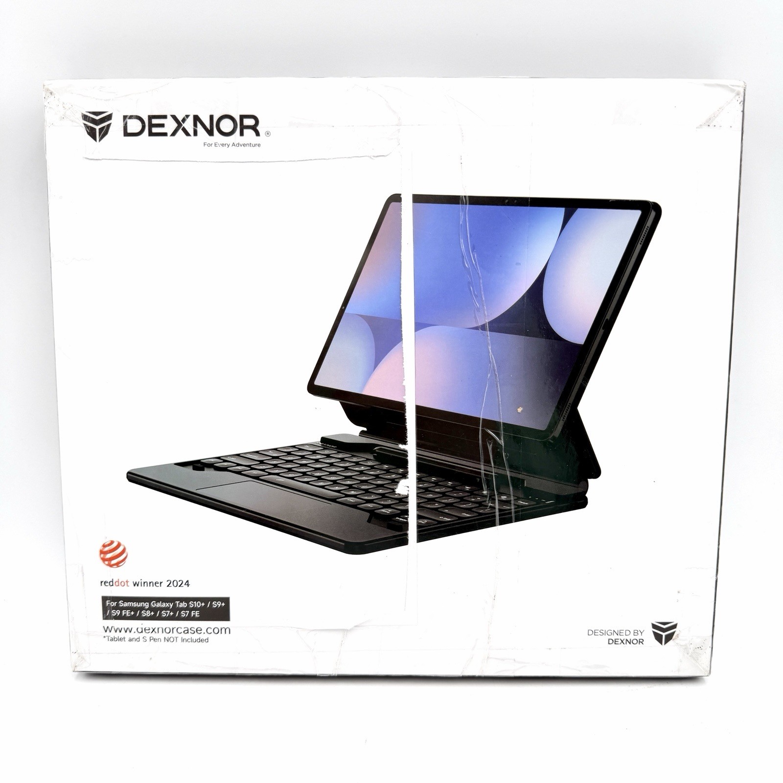 DEXNOR Keyboard Case Samsung BLUE Galaxy Tab S10 Plus/S9+/S9