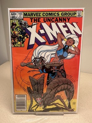 The Uncanny X-Men #165 Marvel US Comic Newsstand Edition  
