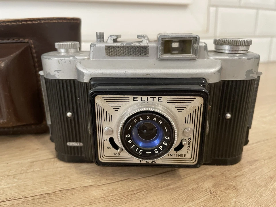 Appareil Photo Ancien Élite Fex - Photo 2/4