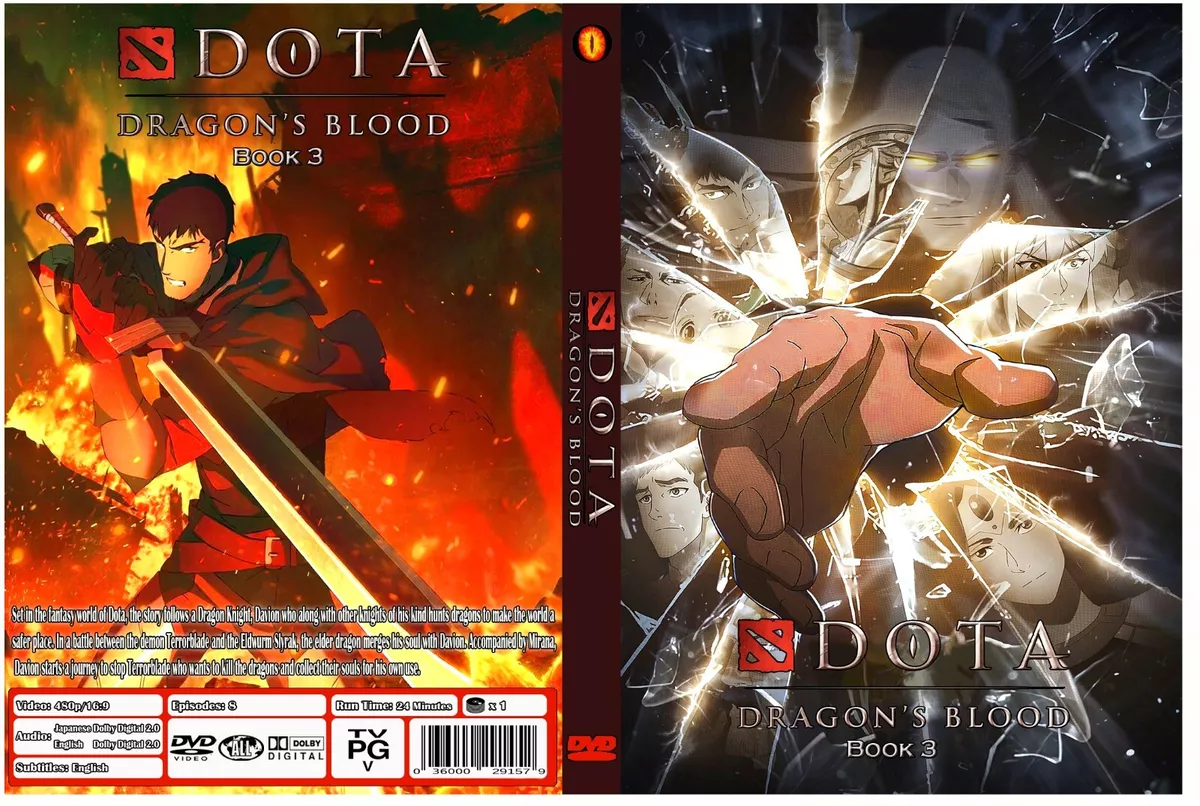 DOTA: Dragon's Blood, Anúncio de estreia