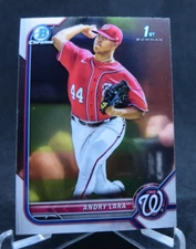 2022 Bowman Chrome 1st Andry Lara RC Washington Nationals #2