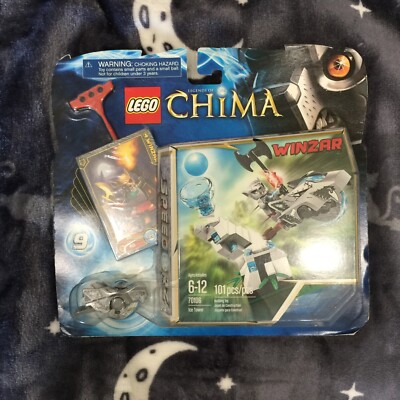 LEGO LEGENDS OF CHIMA: Ice Tower 70106 Winzar Speedorz New in Box w/ Figure New