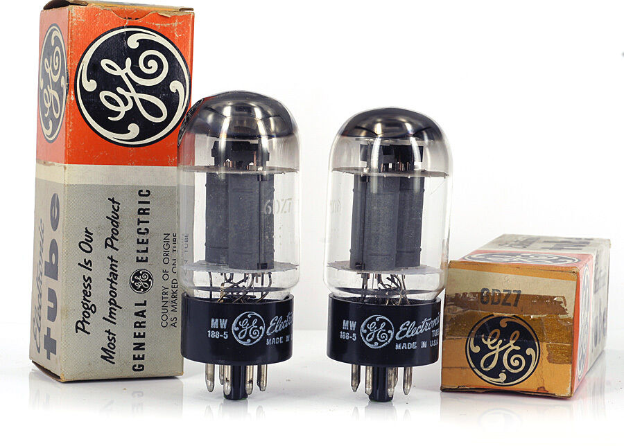 ONE 6DZ7 GE NOS Tube Röhre Lampe TSF Valvola Valvula Valve 진공관 真空管 ONE 6DZ7 GE NOS Tube Röhre Lampe TSF Valvola Valvula Valve 진공관 真空管
