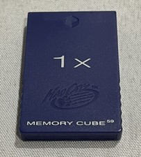Mad Catz Memory Cube GameCube 1X Memory Cube Purple 2002