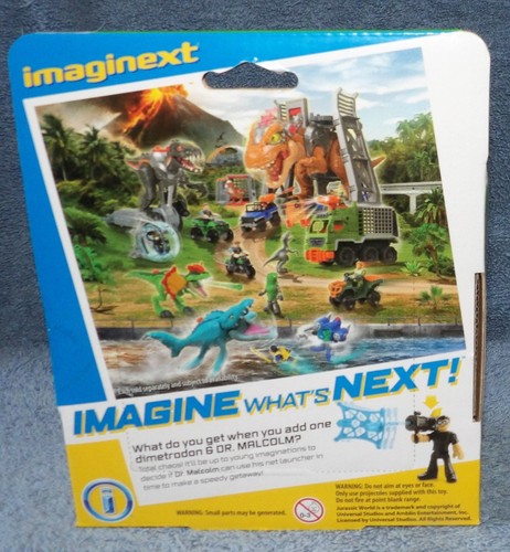 SET IMAGINEXT JURASSIC WORLD 2018 DR. MALCOM & METRODON - Foto 2 di 7