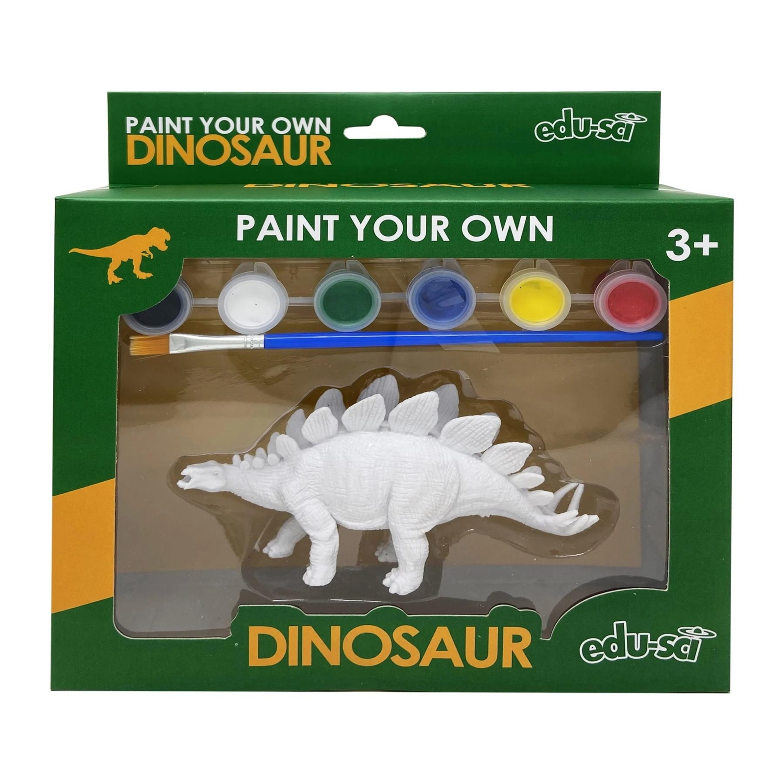 Paint Your Own Dinosaur Children's Arts and Crafts Activity - Stegosaurus