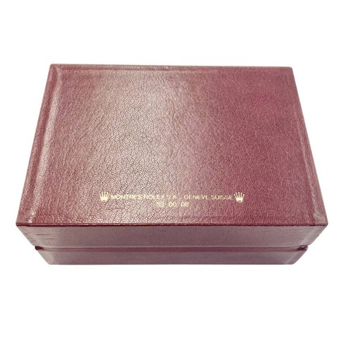VINTAGE GENUINE ROLEX 68278 Datejust Brown watch box case 53.00.08 241126005yA - Picture 6 of 9