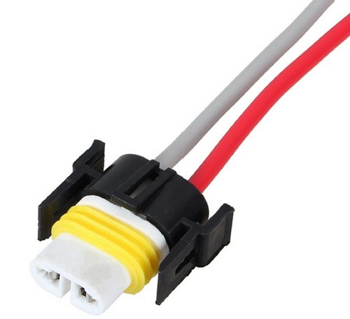 Extension Wire Pigtail Female Ceramic S 889 Two Harness Front Signal Reverse Fit - Picture 3 of 6