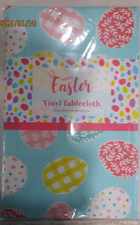 TABLE CLOTH----VINYL-- 52" X 52". --EASTER