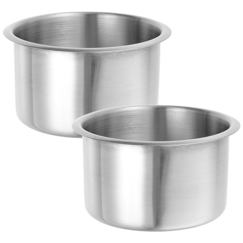2 Pcs Cup Holder Drink Travel Metal Boat Multifunctional Car for The Vehicle