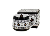 Duo Etno 34400 Fassbecher 430 Ml Indigo New Bone China Porzellan