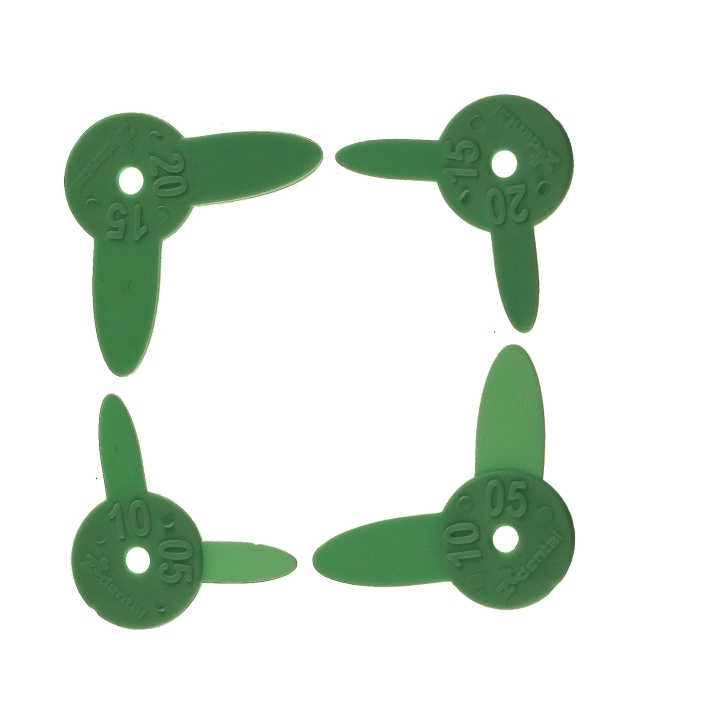 4pcs Dental Diastema Measuring ruler for teeth preparation occlusal ...