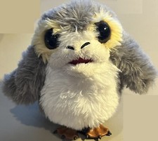 Disney Star Wars Plush PORG Stands Sits Makes Cute Sounds Hard Legs Eyes 5.5"