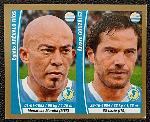2014 Brazil World Cup FIFA #216 EGIDIO AREVALO / ALVARO GONZALEZ Uruguay Soccer - Picture 1 of 2