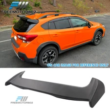For 18-23 Crosstrek &17-23 Impreza IKON Matte Black ABS Rear Window Roof Spoiler