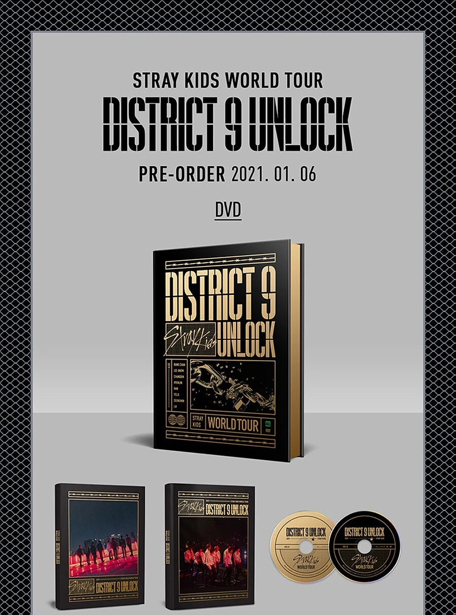 K-POP+アジア Stray Kids - StrayKids 'District 9 : Unlock' in SEOUL STRAY KIDS WORLD TOUR DISTRICT 9 UNLOCK IN SEOUL DVD/2DVD+P