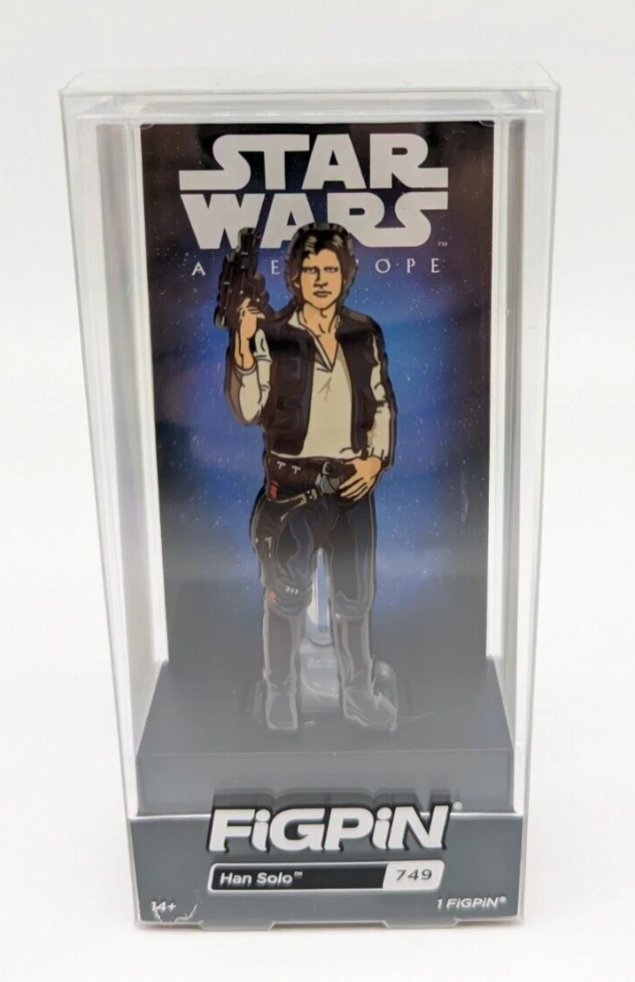 FiGPiN Star Wars A New Hope Han Solo #749 Collectible Pins