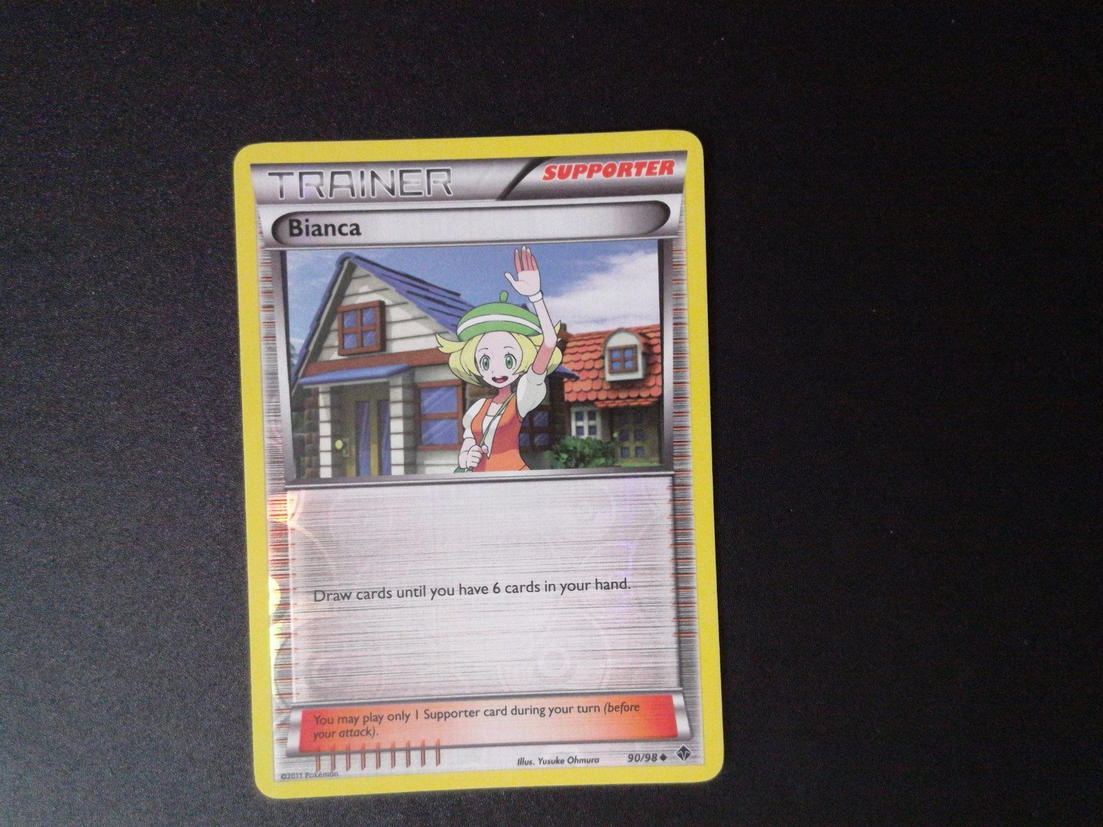 Bianca 90/98 EMERGING POWERS  Pokemon Card Reverse Holo 030318 - NM