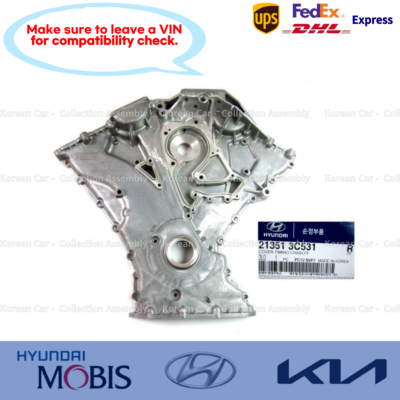 213513C531 Genuine Timing Chain Cover for Hyundai, Kia Motors