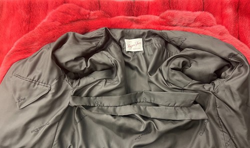 Christian Dior Fourrure Vintage Full Length Double Button Front Fur Coat - Picture 7 of 11