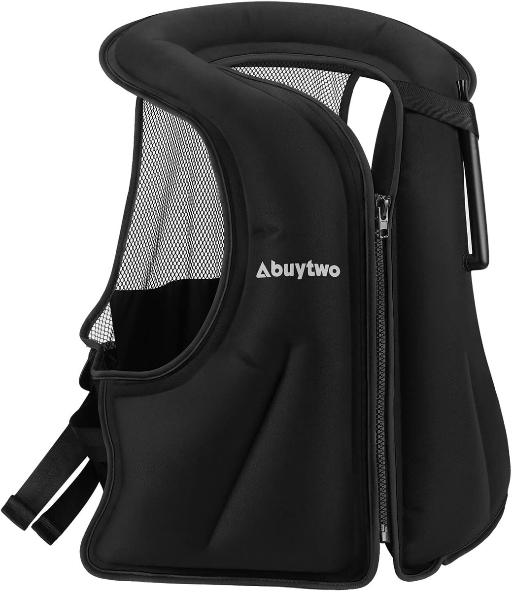 Snorkel Vests for Adults, Abuytwo Inflatable Snorkeling Vest